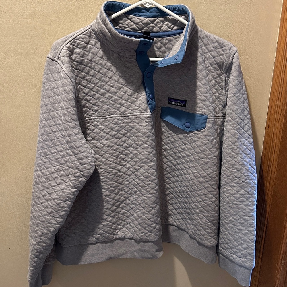 EUC Patagonia Quilt Organic Cotton Snap T Pullover - Picture 2 of 5